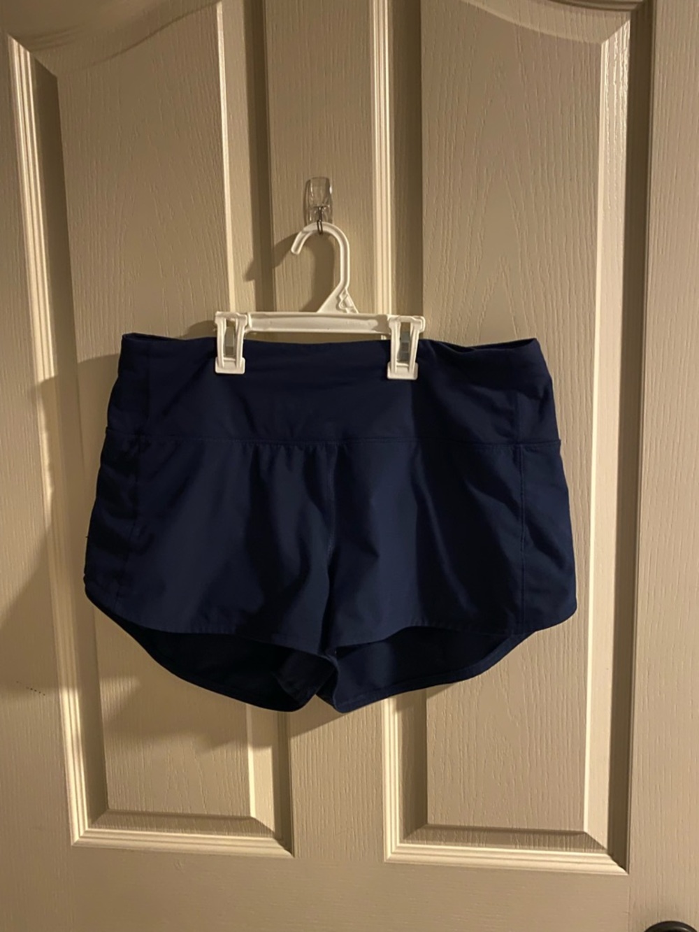 Lululemon speed up shorts navy 2.5”